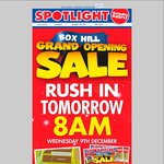 Free Spotlight $10 Coupon [Box Hill VIC]/ $5 Coupon [All Stores] - VIP Club