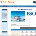 P&O Cruise - ex Brisbane - $55 pp/pn Inside Quad (4 Nights, $220pp Total) via CruiseAgency