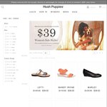 Hush Puppies Womens Shoes for $39, Free Shipping for Order over $99