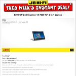 Dell Inspiron 13-7000 13" 2-in-1 Laptop - $1198 (with $300 Coupon) @ JB Hi-Fi