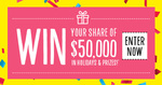 Win Your Share in $50,000 Worth of Holidays and Prizes from Student Flights