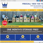 First Month Free (First 20 Customers Per Store) @ Storage King