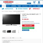 LG 60" 4K Ultra HD SMART LED LCD TV 60UH652T $1998 @ Retravision - JB Hi-Fi & TheGoodGuys Price-Match ($1828 with Voucher)