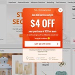 US$4 off When You Spend US$20+ @ AliExpress (New Accounts Sep 19 - 30)