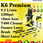K6 Pressure Washer $929 ($70 off) @ Karcher Center Proclean Acacia Ridge QLD