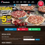 Domino's Pizza - 30% off Menu Priced Pizzas (Excludes Value Range)