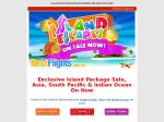 Exclusive Island Package Sale to Asia, South Pacific & Indian Ocean, from $449