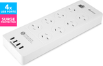 Sansai 8-Outlet Power Board + 4-Port USB Charging Station $29.99 + Shipping @ COTD