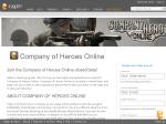 Company Of Heroes Online - Play Closed Beta Now
