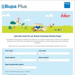 Win 1 of 10 Event Cinema Family Passes (Valued at $74ea) from Bupa (Members Only)