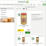 Pic's Really Good Peanut Butter 380g for $3.75 (RRP $7.50) @ Woolworths