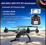 JXD 509G 4CH 6-Axis Realtime 5.8G FPV Quadcopter RC Drone w/ 2.0MP HD Camera $117.00 Save $30 @ RC High Performance Hobbies