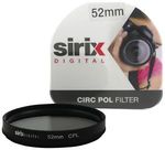 Sirix Digital 52mm Circular Polarising Filter $11.40 Delivered or $8 with Free Click & Collect @ The Good Guys eBay Store