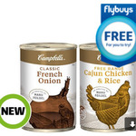 Collect 1 FREE Campbell's Soup by Manu Fresh Range Cajun Chicken & Rice or Classic French Onion at Coles [FlyBuys Members]
