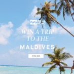 Win a Trip to the Maldives for 2 Worth $8,000 from Billabong