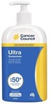 ½ Price Sunscreen & Tanning eg Cancer Council Ultra Sunscreen SPF 50+ 500 mL $13 (Save $15.60) @ Coles
