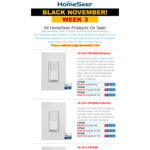 Homeseer Black Friday Sale Eg - HS3 Pro Software Now $299.98 (Was $599.95) USD Save 50% [May Expire Today]