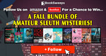 Win a Fall Bundle of Amateur Sleuth Mysteries, PLUS a Kindle Fire or Nook Tablet (BookBub & amazon) from BookSweeps.