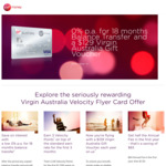Virgin Credit Card - $129 Gift Card, $64 Annual Fee (after 50% off First Year)