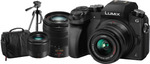 Panasonic Lumix G7 w/14-42mm & 45-150mm Lens w/Bonus 25mm Lens, Bag & Tripod - $899.10 + $9.95 Shipping @ Camera House eBay