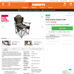 Oztent King Goanna Hotspot Chair with Free Hotspot Pouch $134.90 Delivered @ Snowys