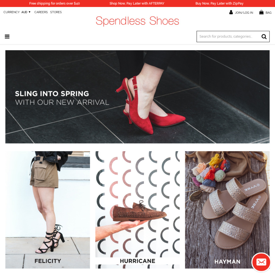 $20 off @ Spendless Shoes - OzBargain