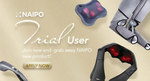 Win 1 of 20 New Handheld Massagers Worth US $45 from NAIPOcare