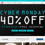 40% off and Free Postage at New Balance