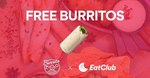 [NSW] Free Burrito Thursday (29/11) from 5PM @ Beach Burrito Company via EatClub App (Newtown) [New Users]