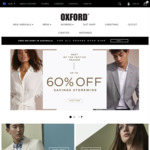 Oxford Mens Shop Take a Further 30% off Online