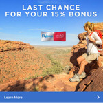 15% Bonus Points When Converting from Flybuys to Velocity