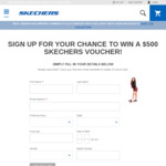 Win a $500 Voucher from Skechers