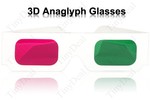 2 pairs Green+ Magenta Anaglyph 3D Glasses for 3D DVD Movies $0.85+Free Shipping - TinyDeal.com