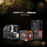 Win 1 of 13 Motherboard/CPU/Backpack Prizes from ASRock/AMD