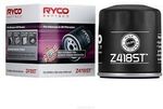 Ryco Syntec Oil Filters - Z418ST, Z386ST, Z495ST - $12.25 Each, Free Delivery @ Sparesbox eBay