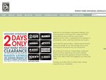 SYD 2 Days Only Designer Homeware Sale Sat 18th June Clearance Brands Ilve, Neff, Gaggenau, Bosc