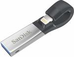 SanDisk iXpand USB 3.0 Flash Drive 32GB $29 | 64GB $53.66 | 128GB  $57 | 256GB $126.88 + Delivery (Free with Prime) @ Amazon AU