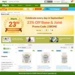 23% off Collagen Products (Also Other Bone and Joint Supplements) @ iHerb