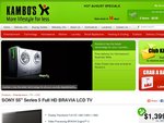 Sony 55" Full HD LCD TV Bravia Series 5 - $1,399 @ Kambo's - WA