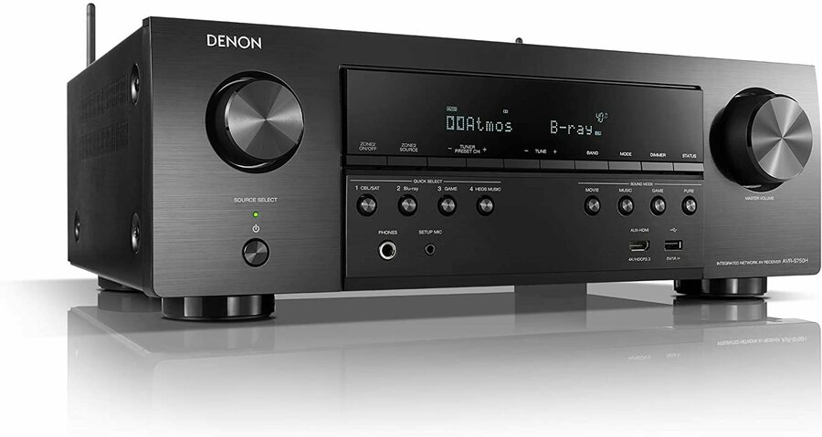 Denon AVR-S750H 7.2 Channel AV Receiver with 165 Watts Per Channel $729