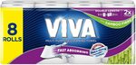 Viva Paper Towel Double Length 8 Pack $14 ($12.60 S&S) + Delivery ($0 Prime/ $39) @ Amazon AU