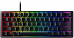 Razer Huntsman Mini 60% Gaming Keyboard Clicky Purple Switch $135 Delivered @ Amazon AU