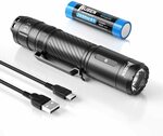 WUBEN C3 Rechargeable Flashlight USB C 18650 - $27.31 + Delivery ($0 with Prime/ $39 Spend) @ Amazon AU