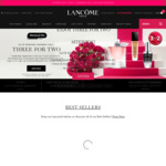 Buy 2 Get Third Product Free (Stacks with ShopBack 25% Cash Back, $25 Cap) @ Lancome