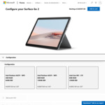 Microsoft Surface Go 2 - Intel Core M3/LTE/8GB/128GB SSD $921, Intel Pentium 4425Y/8GB/128GB SSD $675 Shipped @ Microsoft Store