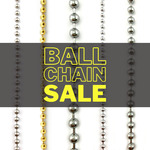 5% off Ball Chains with $50 Minimum Spend + Delivery ($0 VIC C&C) @ Chain