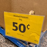 [NSW] 5kg Washed Potatoes $0.50 @ Coles (Kirrawee)