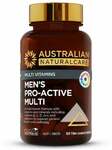 Men's Proactive Multi Vitamin Tablets 60 (Short Expiry Jan 2022) $1 Delivered @ Australian NaturalCare via MyDeal Marketplace