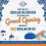 [VIC] Free Souvlaki with Any Purchase (6PM - 9PM) @ Souvlaki GR (Croydon)