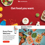 25% off ($10 Cap) Orders over $35 with Selected Restaurants & 40% off ($20 Cap) Orders $30+ at Selected Grocery Store @ DoorDash